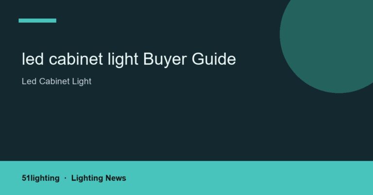 led cabinet light Buyer Guide