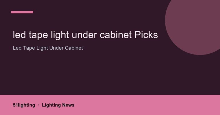 led tape light under cabinet Picks