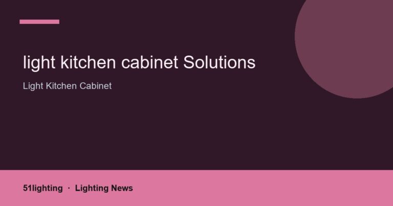 light kitchen cabinet Solutions