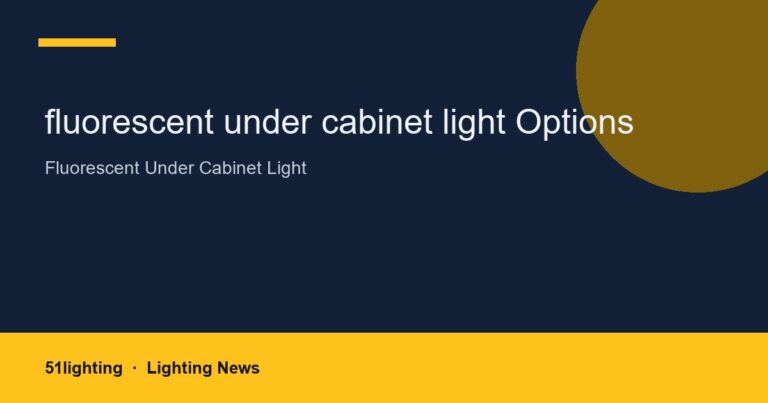 fluorescent under cabinet light Options