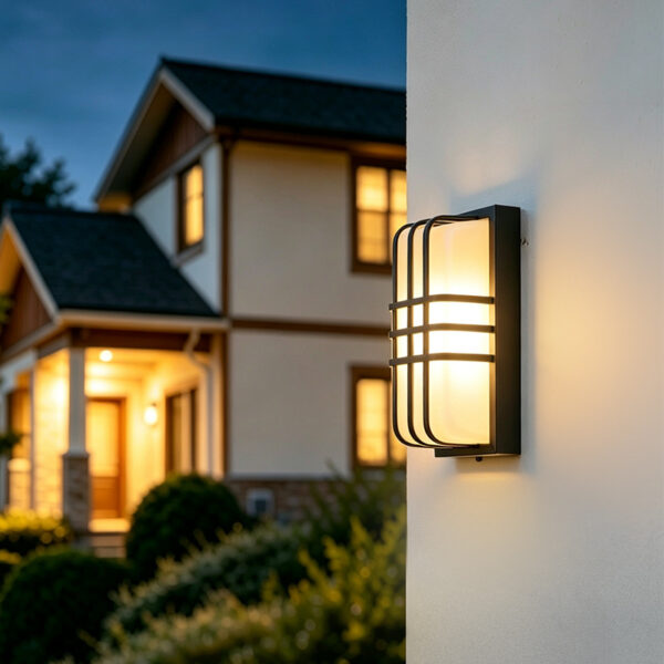 Outdoor Villa Wall Lamp, Rainproof Modern LED for Balcony and Corridor