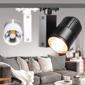 20w Led Track Lighting Cob Led Track Light 30w 40w Moving Head Led Track Rail Lighting