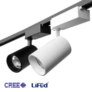 Cob Led Track Light Rail Lighting Adjustable Beam Angle Shop Led Track Light System Spotlight