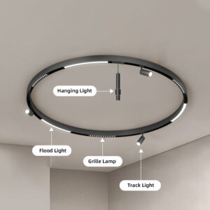 New Design 48v Magnetic Track Light Tuya App Smart 2.4G WiFi Led Track Magnet Lights Linear Ceiling Cob Spotlight Rail Lighting