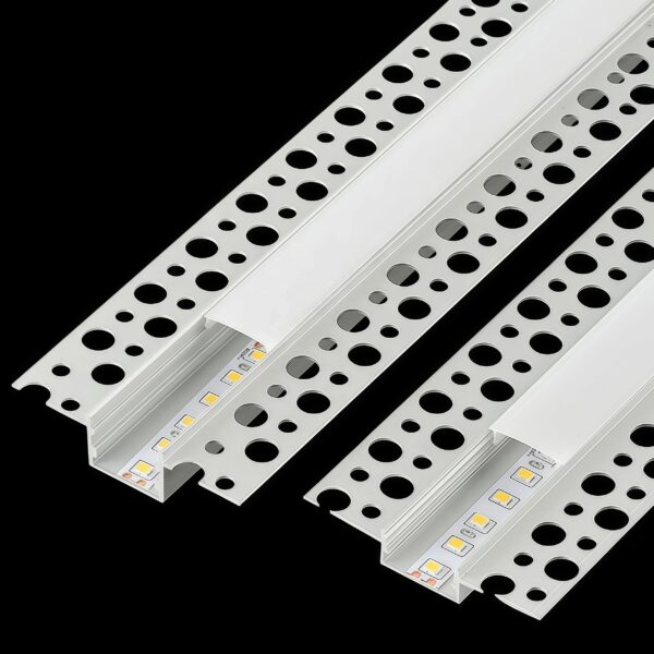 Modern Led Aluminum Profile Channel Recessed Ceiling Wall Decorations Aluminium Profiles Strips for Led Strip Lighting