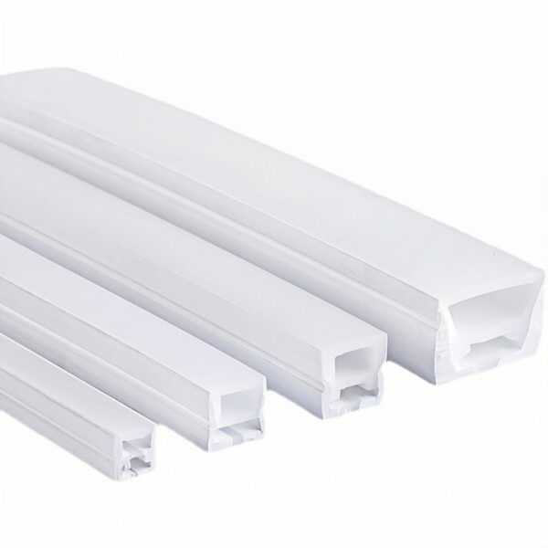 Durable Bendable LED Silicone Profile Recessed IP67 Waterproof Flexible Neon Silicone Tube for LED Strip Light