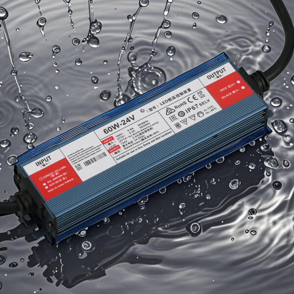 IP67 LED Driver Waterproof 12V 24V 36W 60W 100W 150W 200W LED Switching Power Supply for Strip Light