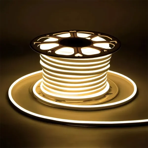 High Quality Cuttable 12V 24V PVC Flexible Neon Customizable Color IP65 Waterproof SMD 2835 220v 110v Led Neon Light Strip