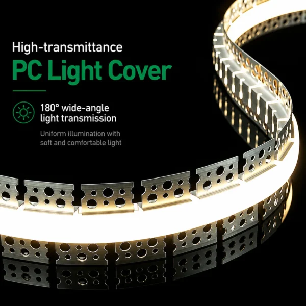 Bendable LED Profile Aluminum Channel for Hidden Linear Lighting Ceiling Cove Lighting and Architectural Decoration Projects
