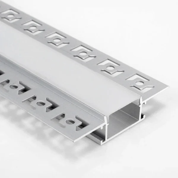 Wholesale Premium LED Strip Aluminum Channel 6063 Alloy Extrusion Profile With Anodized Surface for Architectural Lighting