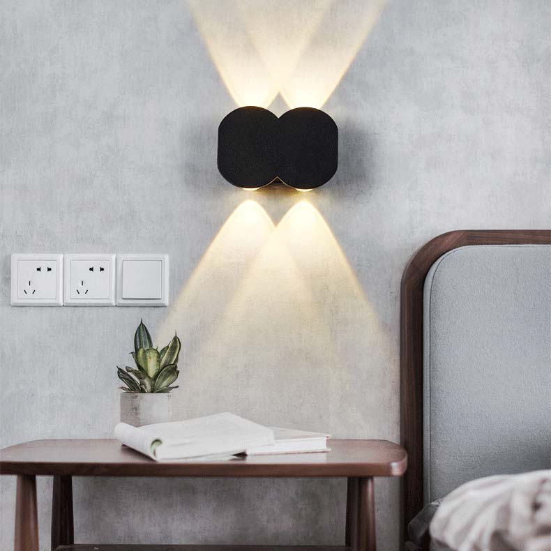 Modern Led Wall Light up Down Lighting  Fixture Mount Indoor Outdoor Home Room Bedroom Hotel Lighting Decoration