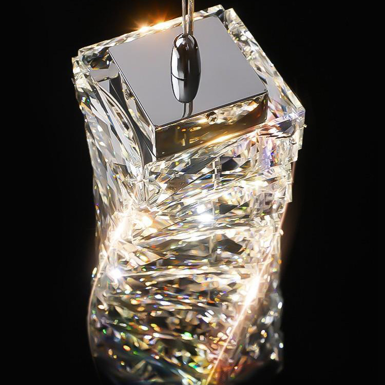 Vintage Chandelier  Lamps Hanging Pendant Lamps Creative Crystal Dining Pendant Lighting