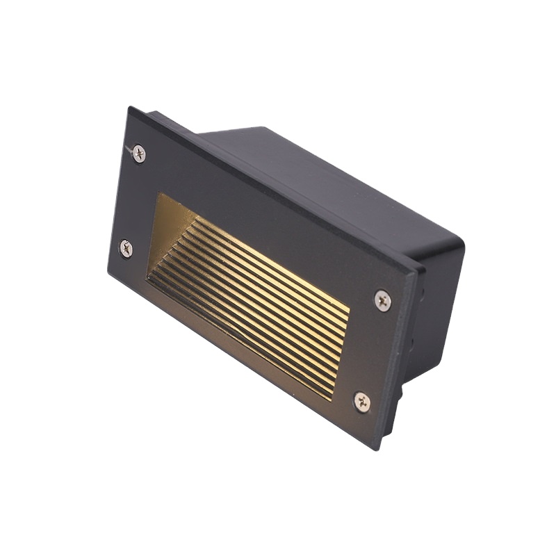 Outdoor Rectangle 3W and 5W LED Wall Light Fixture Waterproof Corner Lamp Stair Wiring Box Bridge