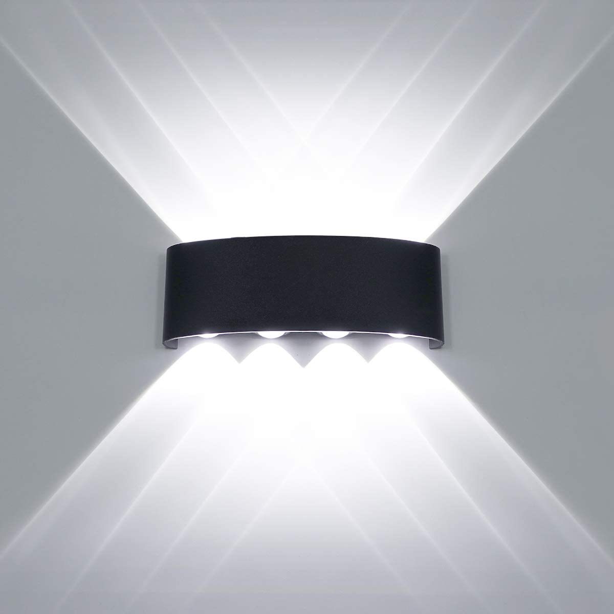 Stock Available Waterproof 110V 220V Outdoor Wall Sconce Light Indoor Bedroom Garden Lights Wall Lamp LED Wall Light