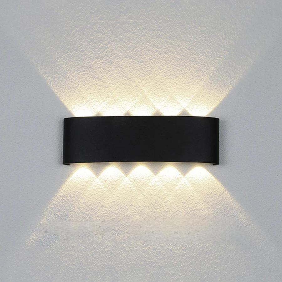Sample IP65 Waterproof Wall Lamp Simple Led Living Room Background Wall Lamp Hotel Hall Corridor Lighting up and Down Light