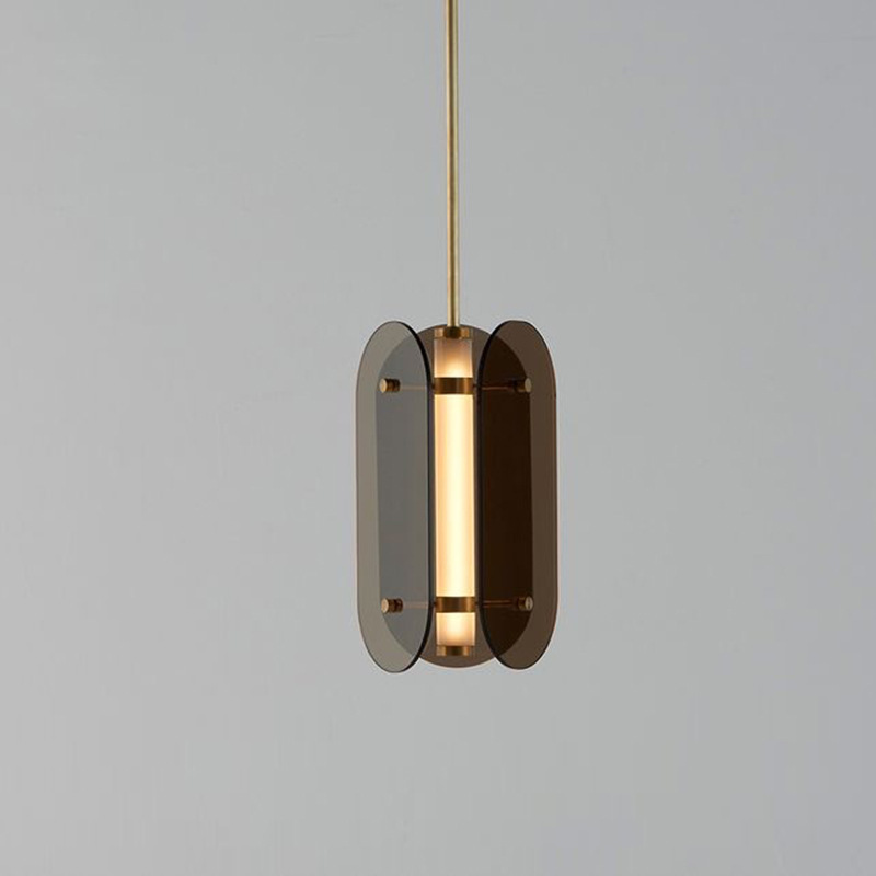 Nordic Creative Glass Bedside Small Pendant Lamp Hotel Restaurant Chandelier Light Designer Model Room Bedroom Entrance Ceiling