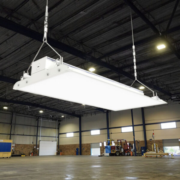 Starlake LHB07 Linear High/Low Bay Light 225W 3000K/4000K/5000K IP20 Rated 5-Year Warranty Sensor Control for CRI70 Warehouse