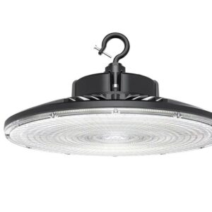 / Listed 240W UFO LED High/Low Bay Light 36000lm (1000W HID/HPS Equiv.) 0-10V Dimmable 6ft Cable 5000K Color Aluminum Body