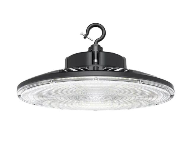 / Listed 240W UFO LED High/Low Bay Light 36000lm (1000W HID/HPS Equiv.) 0-10V Dimmable 6ft Cable 5000K Color Aluminum Body