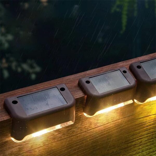 Outdoor Waterproof LED Solar Step Lights