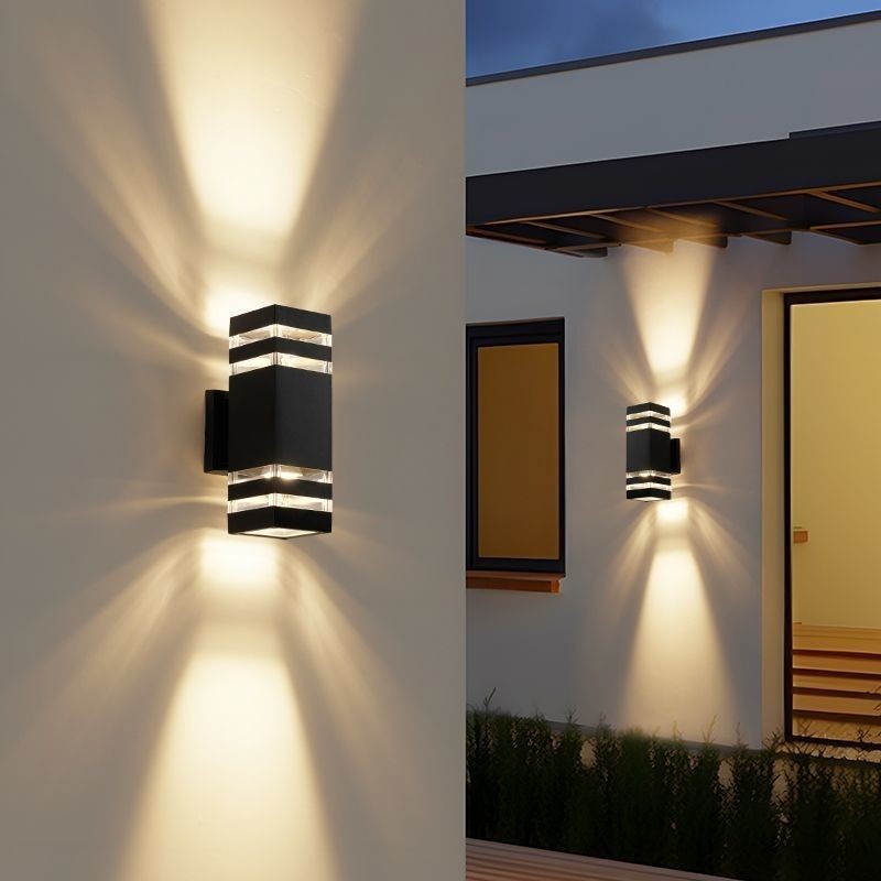 Chinese Manufacturer High Quality Outdoor Wall Lamp Waterproof Ip65 Classic ABS Villa Gate Corridor Fence Garden Wall Light
