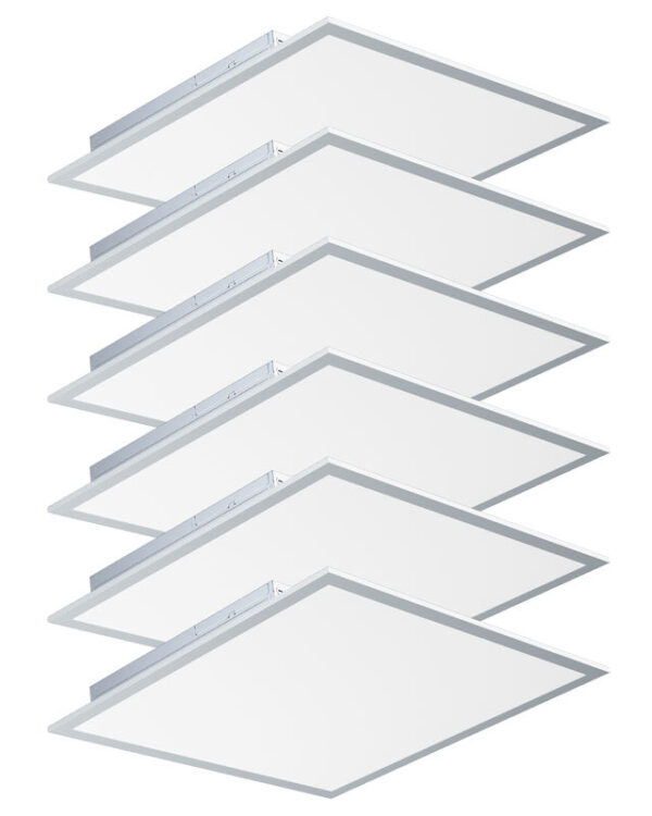 Stock In US EU Canada 2FTx2FT 40W 3000K 6500K 5Wattage 5CCT Adjustable 60x60 LED Panel Light