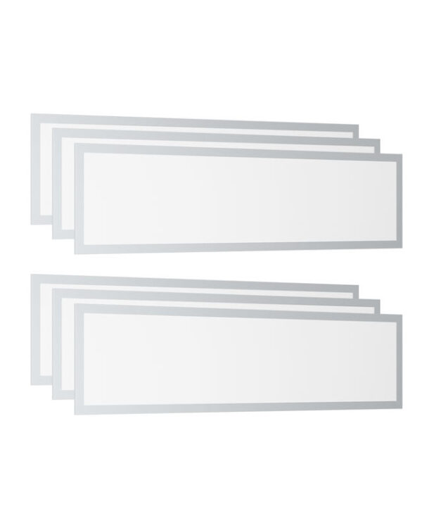 Stock In US EU 40W 3000K-6500K 5Wattage 5CCT Adjustable 4FT Ceilings LED Panel Light