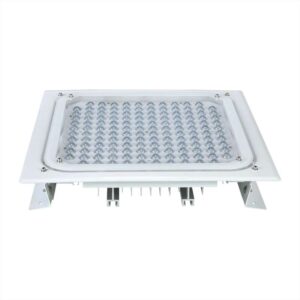 100W IP65 Explosion-Proof LED Canopy Light with Built-in Emergency, for Fuel Stations & Hazardous Areas