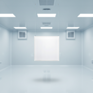 Office 300*300 Recessed Mounted Aluminum Modern LED Panel Light Backlit Flat Panel Lighting Fixture 5000K-6500K