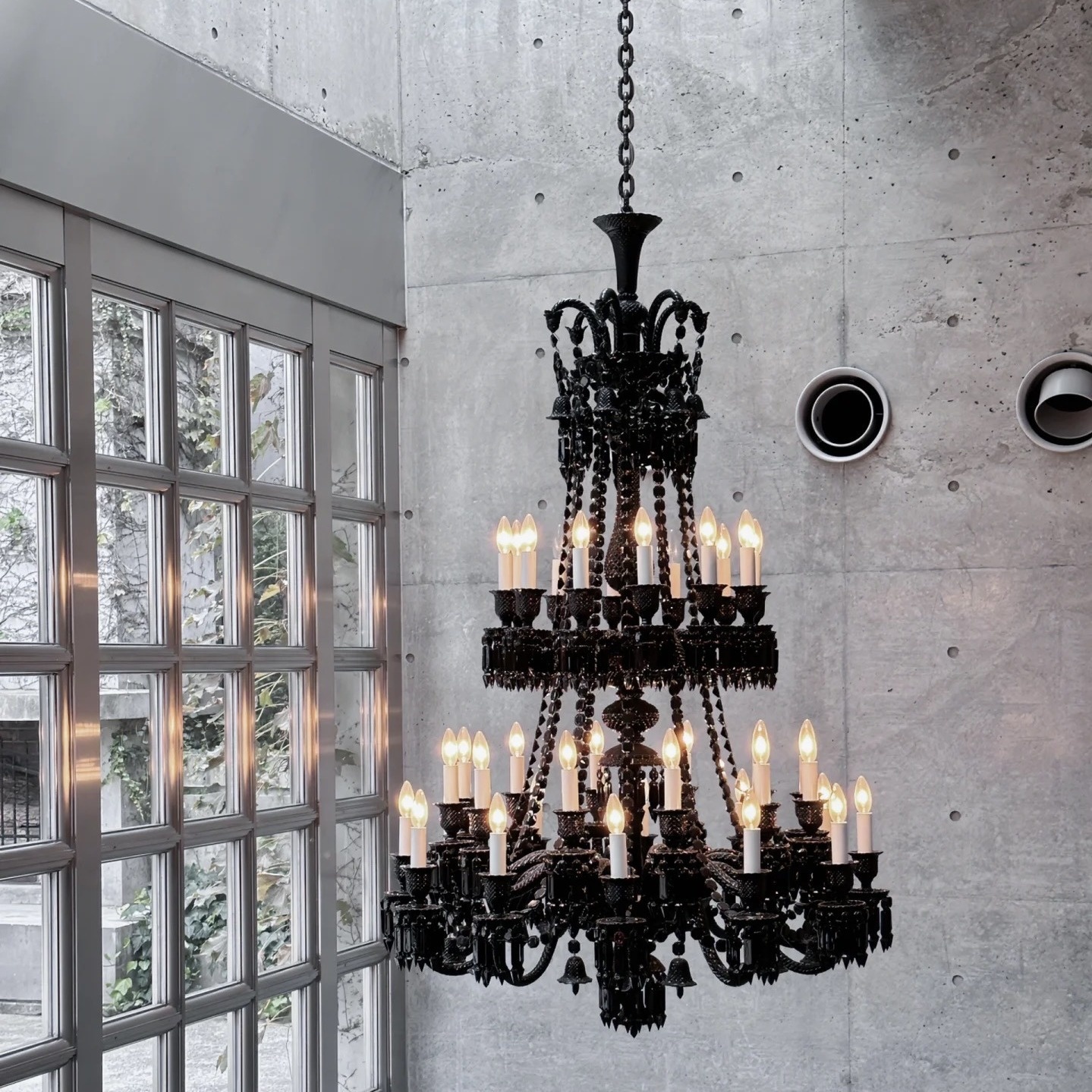 French Crystal Chandelier European Style Living Room Elegant Bedroom Dining Room Light Modern Staircase LED Black Luxury Hall