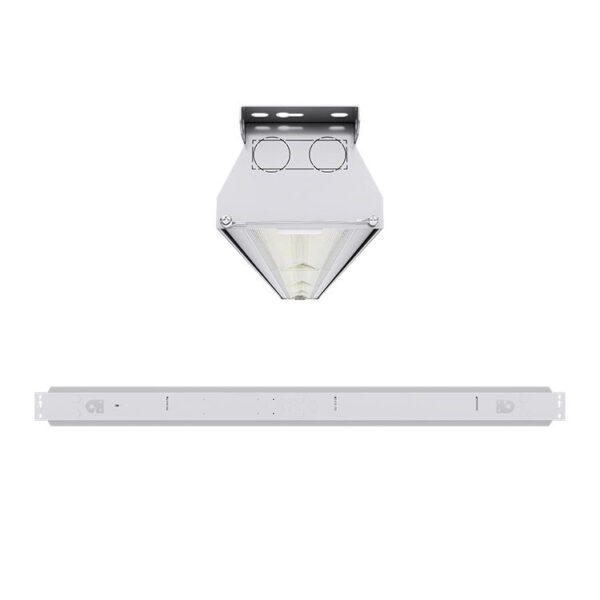 New 5 Years Warranty High Brightness 100W 120W Low Bay Lights for Parking Lot Garage Warehouse Lighting 1200mm