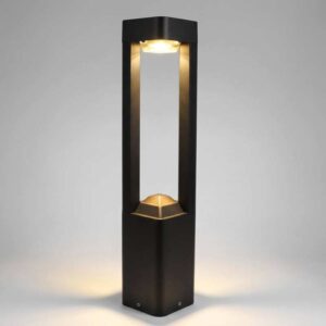 Outdoor Waterproof LED Bollard Light IP65 Die-Cast Aluminum Modern Garden Pathway Lawn Lamp 3000K Factory OEM CE RoHS