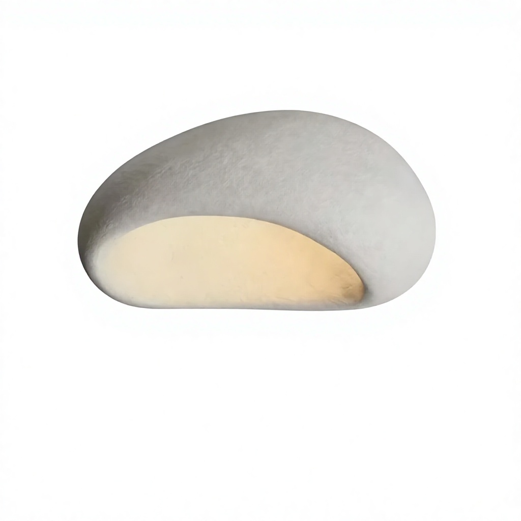 Nordic Minimalist Wabi Sabi Style Luxury Resin Chandelier Cream Bedroom Ceiling Lights Lustre Home Decor LED Fixtures