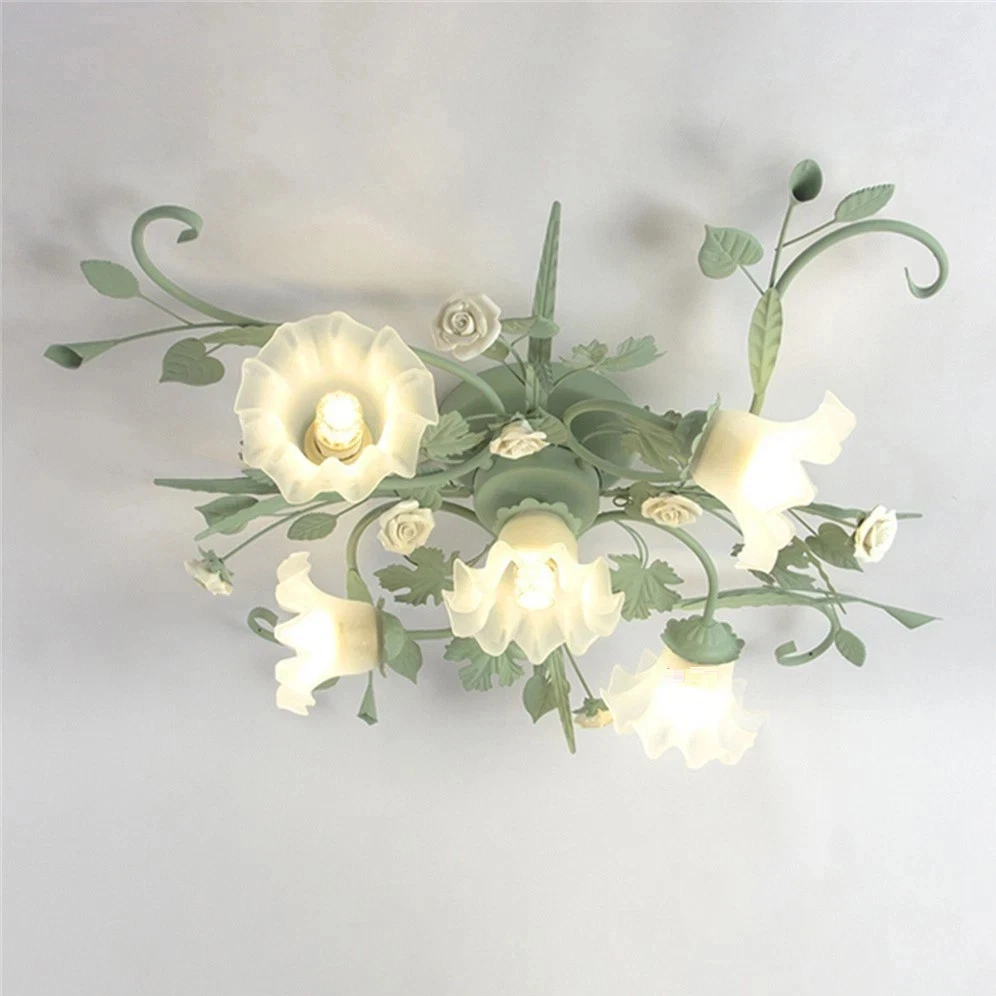 Modern Acrylic Ceiling Lights LED Lamp Bedroom Living Room Chandelier Light 55W