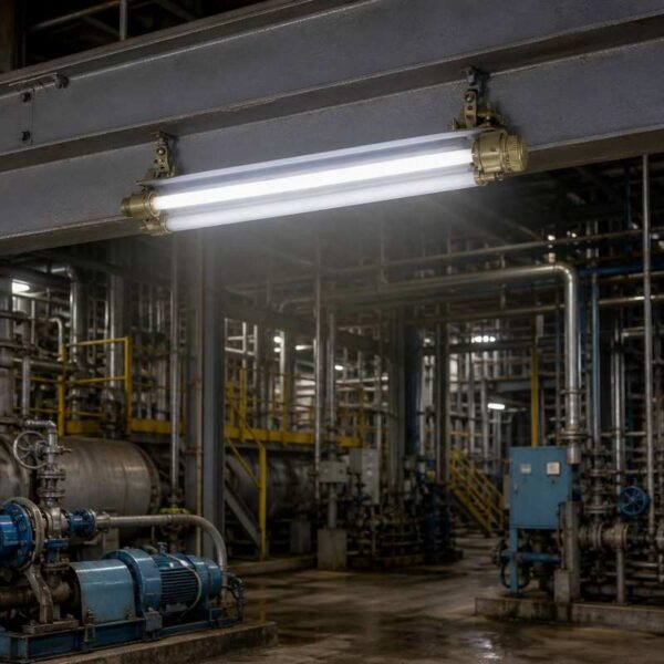 Eye-Friendly Stable Brightness Explosion-Proof Light LED Tube Lamp Powder Coated Shell for Textile Mills dYD