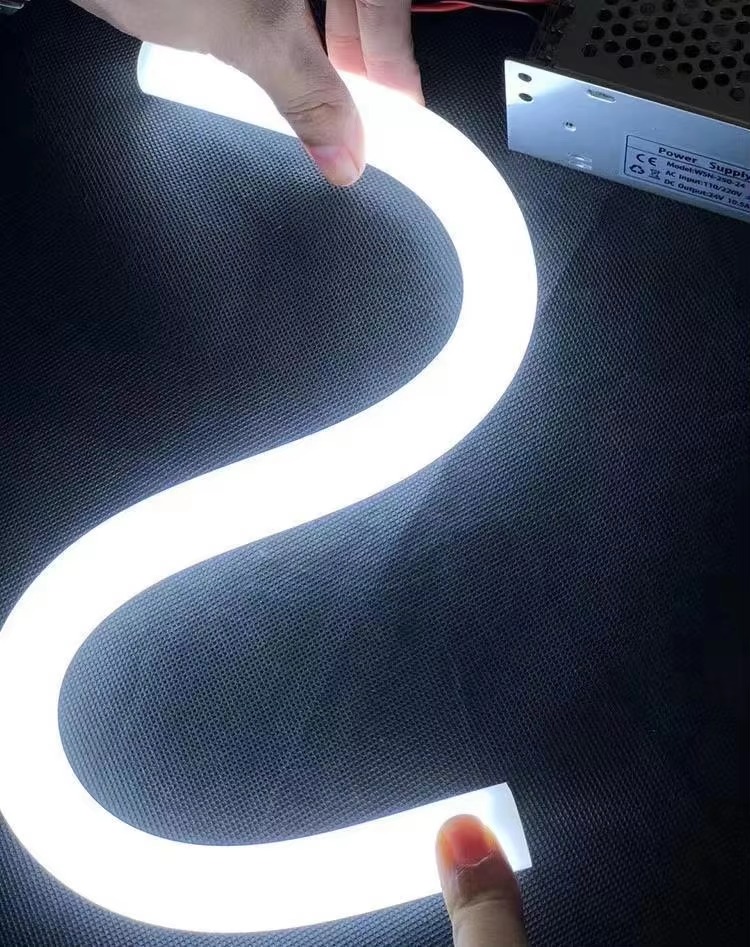 Restaurant Bar LED Linear Pendant Light Flexible Silicone Hanging Lamp Modern Minimalist Chandelier DIY Shape Decoration