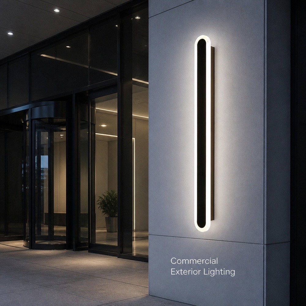Waterproof LED Outdoor Wall Light Modern IP65 for Garden Porch Villa Courtyard Exterior Wall Mounted Home Lighting Fixture Decor