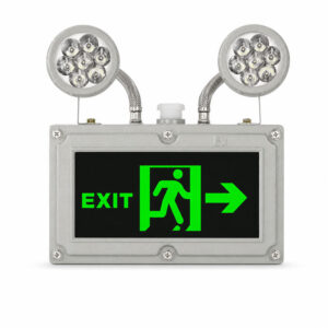 Explosion Proof ATEX IP65 LED Fire Emergency Lighting Fixture For Hazardous Area Industrial Fire Safety Evacuation Power Failure