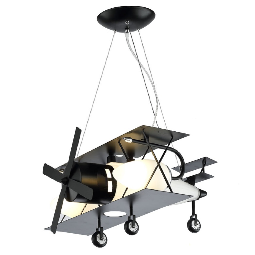 Airplane Ceiling Light, 1-Light,